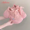 Aphixta Plattform Sneaker Stiefel Höhe Zunehmende Spitze Up Herbst Winter Frauen Schuhe Dicken Boden Sohle Stiefel Mesh Casual Schuhe