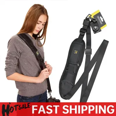 Camera Shoulder Strap Quick Release Digital Camera Neck Strap Anti-Slip Camera Shoulder Sling Belt for Canon/Nikon/Sony Camera