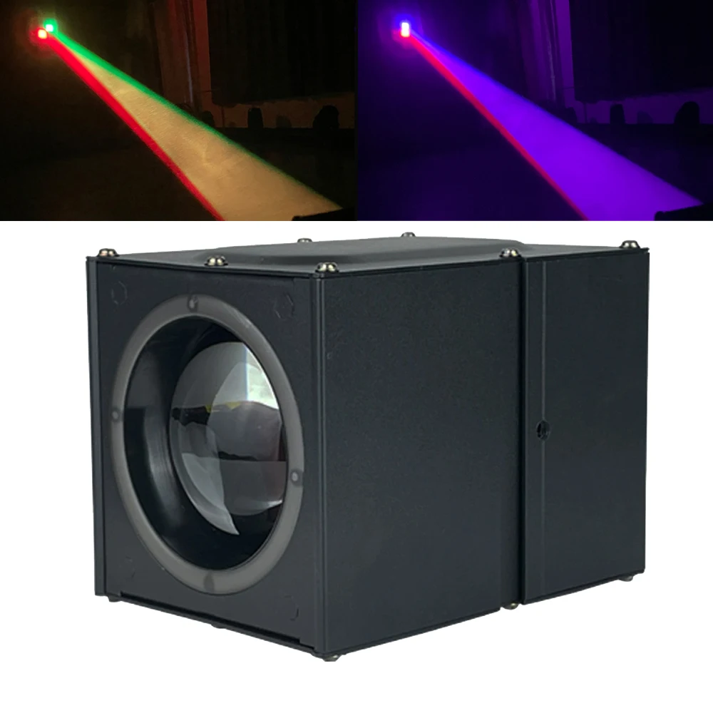 Mini 60W RGBW 4IN1 LED Beam Light DMX Control DJ Party Light LED Stage Par Light With Halo for Disco Dancing Holiday Club Shows