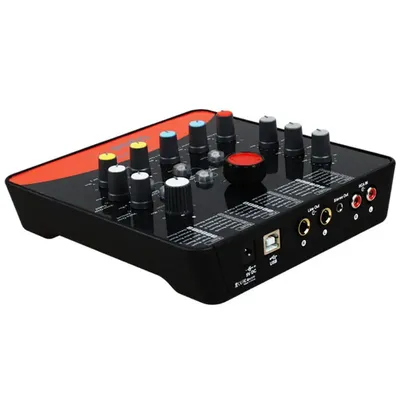 2025 1 Set Upod Pro Professional External Sound Card Microphone 48V USB 2.0 Recording Interface for Mobile Phone PC Karaoke Live