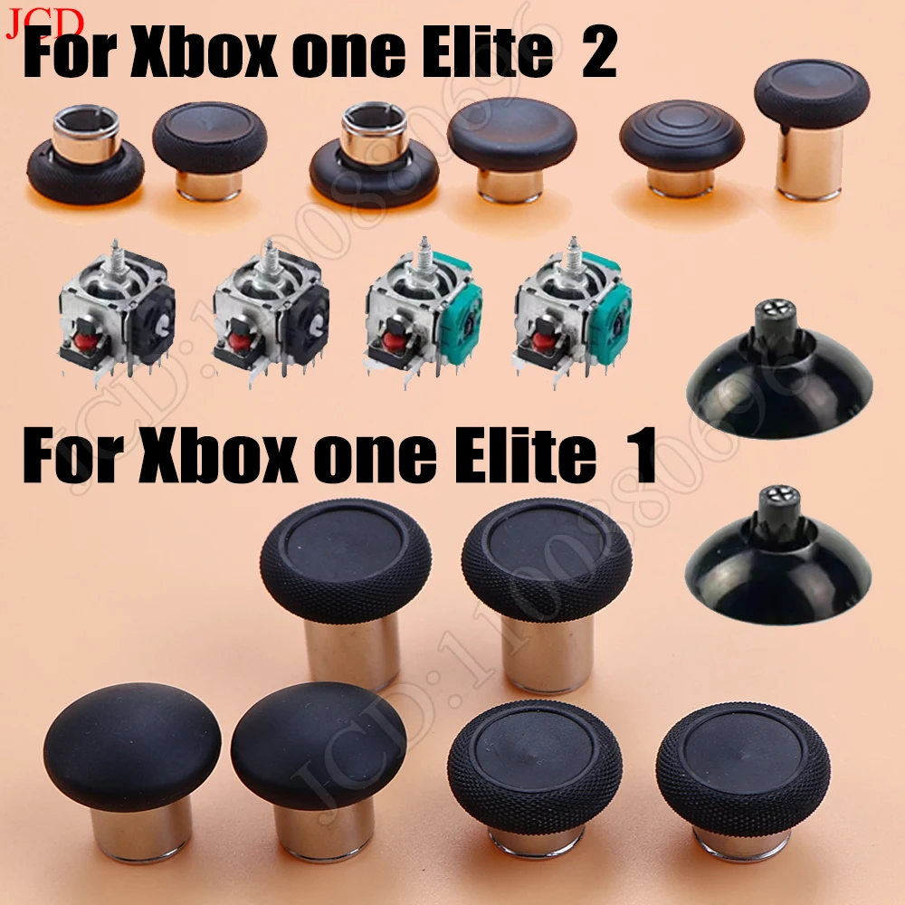 2PC Für Xbox One Elite 2/1 3D Analog Joystick Thumb-Sticks Sucker Basis Magnetische Thumbsticks Für Xbox Elite Serie 2/1 Controller Image