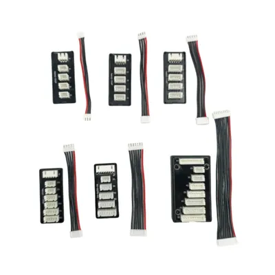 Model aircraft and charging board 2s 3s 4s 2-4s 2-6s2-8s lithium battery balance head extension cable charger and charging board