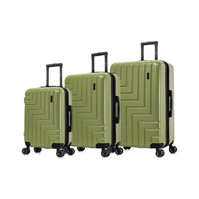 DUKAP Zahav Lightweight Expandable Hardside Spinner 3Pc Luggage Set