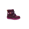 Winterboots DOCKERS BY GERLI, Kinder, Gr. 32, rot (bordeaux), Nubuklederimitat, Textil, casual, Schuhe, Barfußschuh, Klettstiefel mit DOCK-Tex
