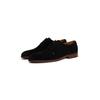 Schnürschuh TOMMY HILFIGER "HILFIGER DRESS SUEDE SHOE", Herren, Gr. 43, schwarz, Veloursleder, unifarben, elegant, Schuhe, Abendschuh, Businessschuh mit kleiner Logoflagge
