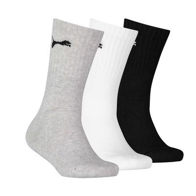Puma - Socken für Kinder(3er-Pack) (Schwarz/Weiß/Grau) Image