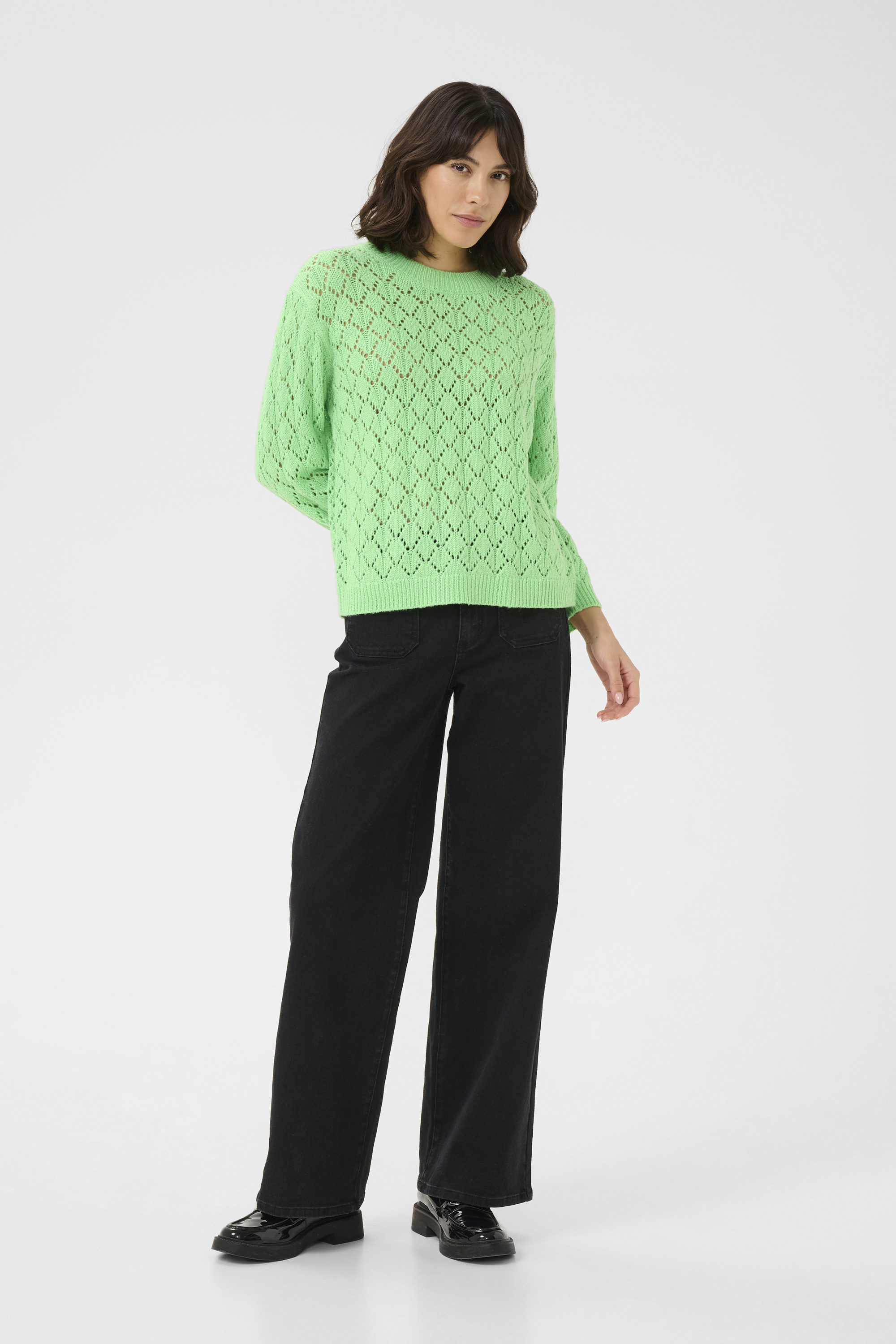 Strickpullover Loose fit light green Image