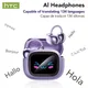 HTC NE32 Bluetooth V6.0 Auricolari con clip per orecchio Auricolari traduttore AI OWS LCD Touch Screen Cuffie wireless Chiamata con riduzione del rumore