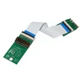 Interfaccia chiave A+E WIFI a M.2 Interfaccia chiave M Cavo di connessione SSD soft bank FPC Scheda adattatore NVME NGFF