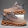 Heißer Verkauf Braun männer Laufschuhe Atmungsaktive Sport-Turnschuhe Männer Outdoor Jogging Schuhe Paar Klinge Turnschuhe Plus Größe 46