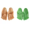 The Hulk BigFoot Hausschuhe Halloween Make-up Performance Kleidung Zubehör Schuh Party Spiel Interaktion Prop Gummi Schuhüberzug
