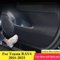 Per Toyota RAV4 2014-2025 Auto Porta Anti Kick Pad Guanti Box Adesivi di Protezione Accessori Interni Pellicola Resistente ai Graffi