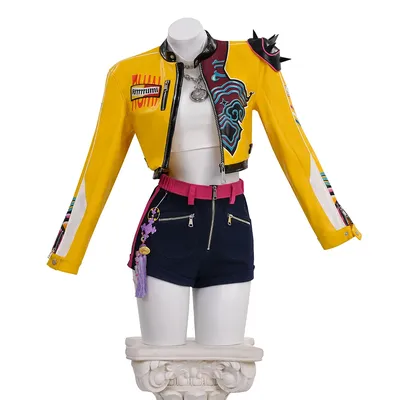 Kpop Dämon Hunter Cosplay Kostüm Verkleidung Erwachsene Frau Rumi Anime Halloween Karneval Party Kleidung Image
