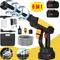 70Bar 6IN1 Cordless Hochdruck Auto Waschmaschine Spray Wasser Pistole Schaum Generator Wasser Pistole Spray Reiniger Auto Waschmaschine für Zuhause