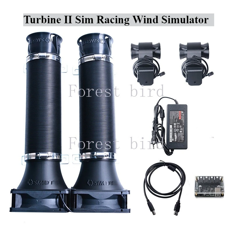 Turbine II Sim Racing Windsimulator für Logitech G29 Thrustmaster T300 für PC-Rennspiele MOZA FANATEC für PS5 GT7 G29/T300 Image