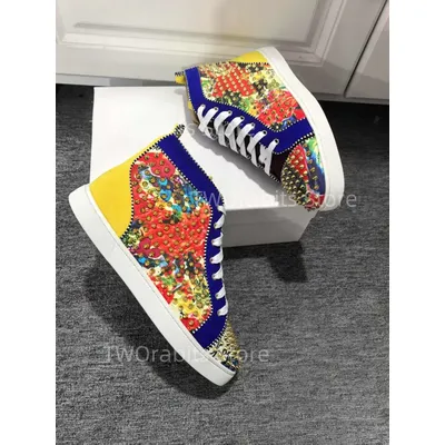 Lace Up Sneaker Mix Color Man Shoes Rivet Designer Basketball Shoes Running Zapatos De Mujer Cozy Tenis Masculino Soft Zapatos