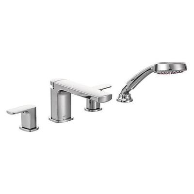 RIZON T936 Tub Spout,Silver,10-19/32" L,Brass