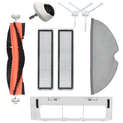Zubehör Teile Für Xiaomi Dreame D9 Roboter Staubsauger Wichtigsten Roller Pinsel Seite Pinsel HEPA-Filter Wischen Tuch Ersatz Image