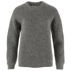Fjällräven - Women's Övik Waffle Knit - Wollpullover Gr XL grau