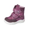 Snowboots PEPINO "Pepino Stiefel Lederimitat", Kinder, Gr. 24, rot (merlot), Lederimitat, casual, Schuhe