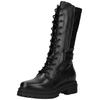 Schnürstiefel NERO GIARDINI "Nero Giardini Stiefel Leder/Synthetik", Damen, Gr. 40, schwarz, Leder, Synthetik, casual, Schuhe