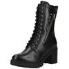 High-Heel-Stiefelette NERO GIARDINI "Nero Giardini Stiefelette Leder", Damen, Gr. 39, schwarz, Leder, casual, Schuhe