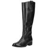 Bikerboots GABOR "Gabor Stiefel Glattleder", Damen, Gr. 38,5, schwarz, Glattleder, casual, Schuhe