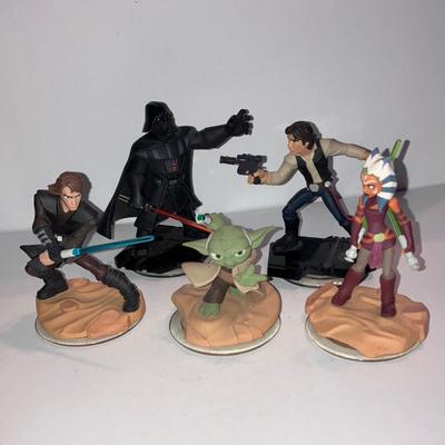 Disney Video Games & Consoles | Disney Star Wars Infinity Characters Set Of 5 | Color: Black/Green | Size: Os