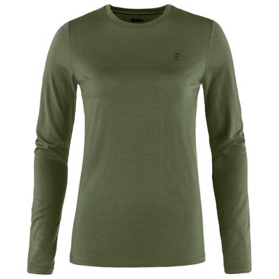 Fjällräven - Women's Abisko Wool L/S - Merinolongsleeve Gr L oliv Image
