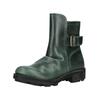 Stiefelette FLY LONDON "Fly London Stiefelette Leder", Damen, Gr. 39, blau (petrol), Leder, casual, Schuhe