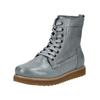 Schnürstiefelette ANDREA CONTI "Andrea Conti Stiefelette Leder", Damen, Gr. 39, grau (anthrazit), Leder, casual, Schuhe