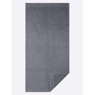 Handtuch VOSSEN Gr. 6, grau, B:30cm L:30cm, 100% Baumwolle, Handtücher (Packung) Image