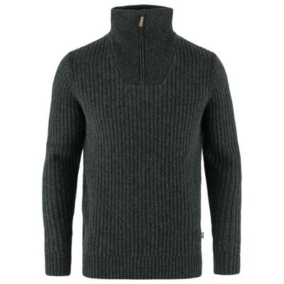 Fjällräven - Övik Half Zip Knit - Pullover Gr L schwarz Image