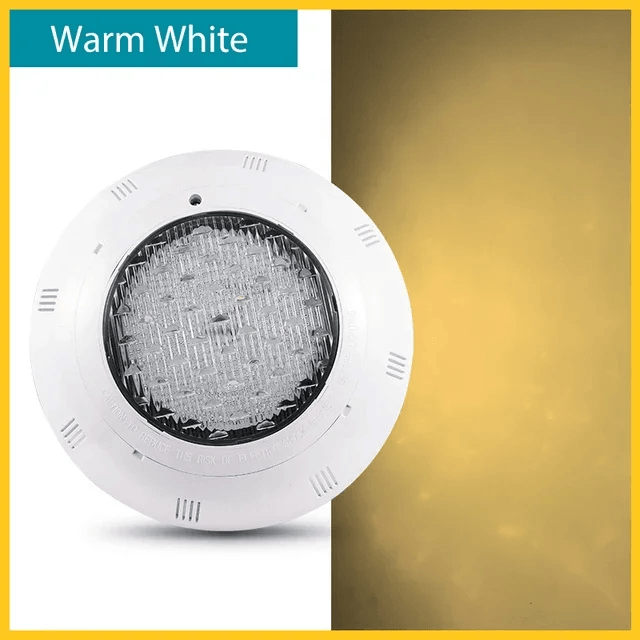 Surface Pool LED RGB Underwater Light For Swimming Pools And Fountains 25w warm White