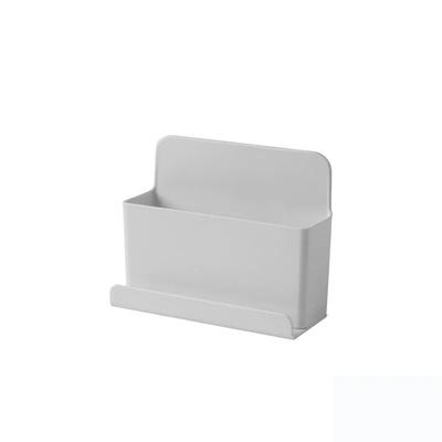 Wall Mounted Remote Control Storage Box, Table Edge Cabinet Hanging Organizer, Hole Free Under Desk Wire Management l