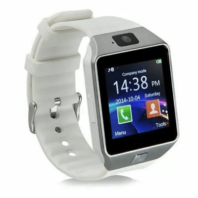 Bluetooth Smart Watch With Camera & Waterproof Design, Compatible With Android, Samsung, And IPhone white