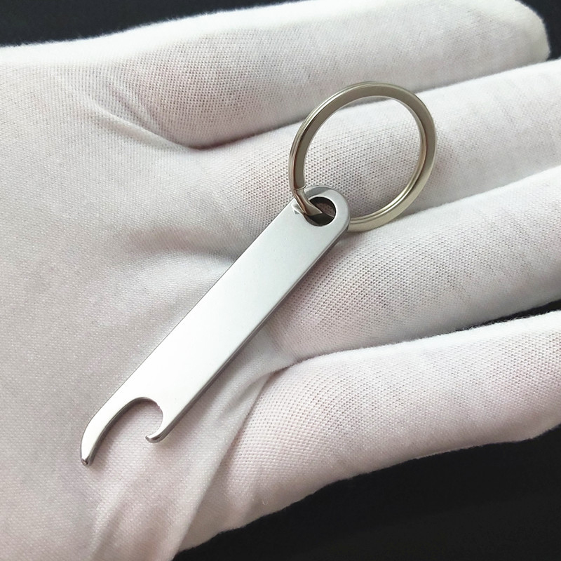 Portable Mini Beer And Wine Opener Keychain: Ideal Camping And Survival Tool c