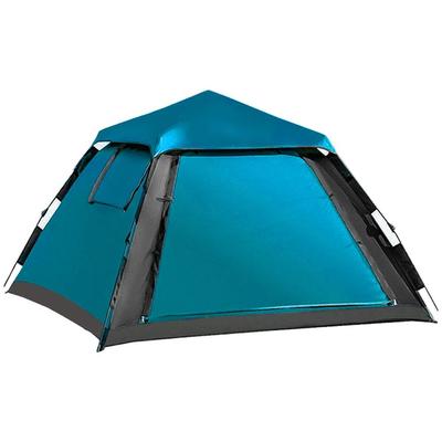 Waterproof Camping Tent With Mosquito Nets Automatic Quick Open Tent For Outdoor Hiking, Climbing & Family Adventures sky Blue