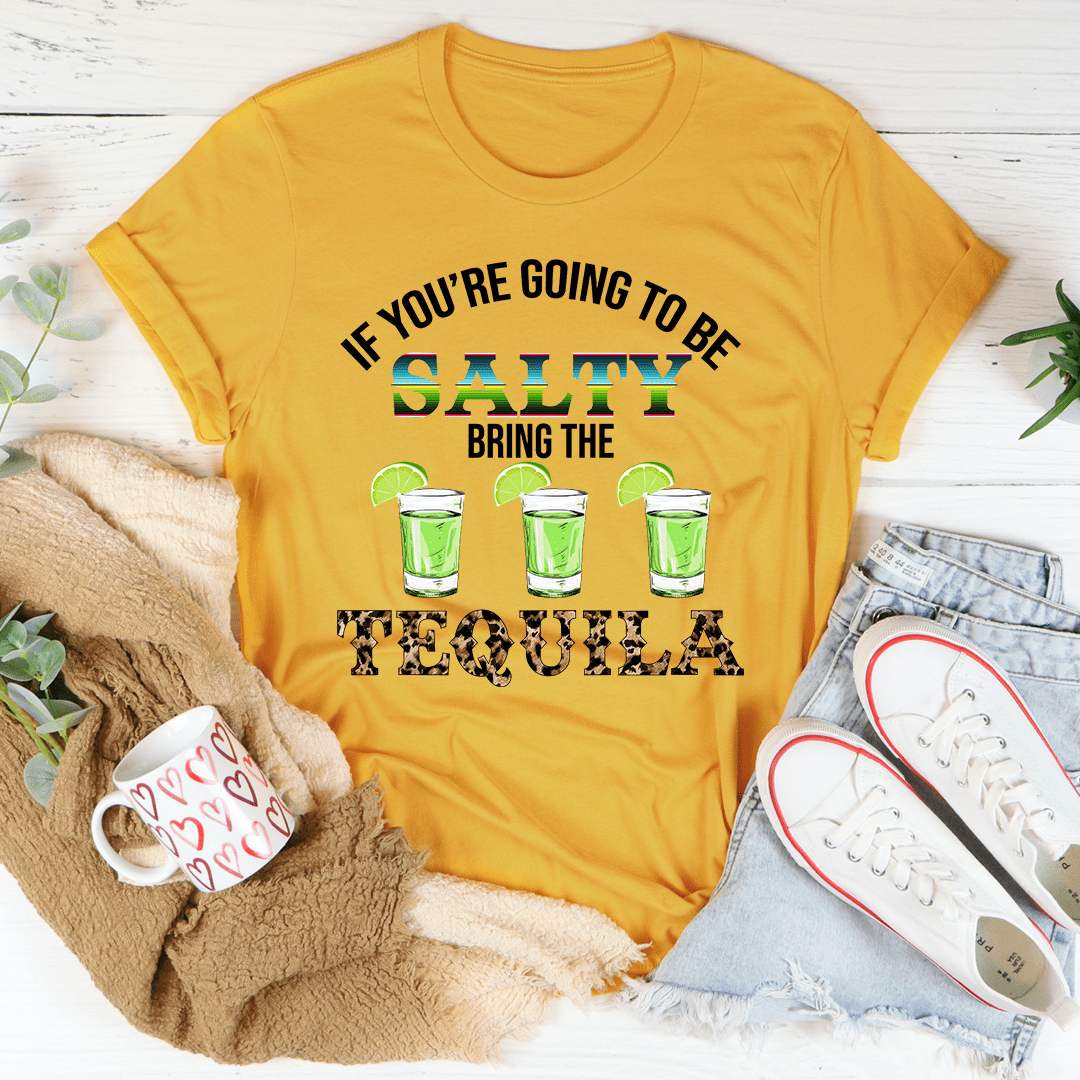 If You're Going To Be Salty Tee 2XL Heather Prism Peach