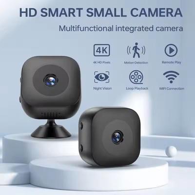 4K Mini Security Camera Full Color Night Vision, Waterproof WiFi Surveillance With Motion Detection 4K Mini Security Camera Full Color Night Vision, Waterproof WiFi Surveillance With Motion Detection