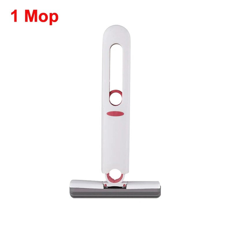 Mini Squeeze Mop: Portable Desk & Glass Cleaner | Sponge Head | Wear resistant Household Tool 1PCS Mop
