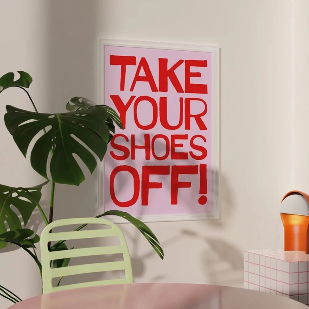 Maximalist Love Quote Canvas Poster: Be Kind, More Amor, You Looks So Good Wall Art For Living Room Decor 50x70 No Frame 5