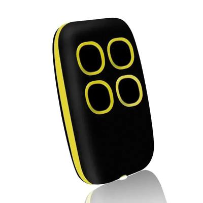 Universal Duplicator Garage Remote Controller 433.92 MHz Fixed Code, Self Copying Automation Gate Opener yellow