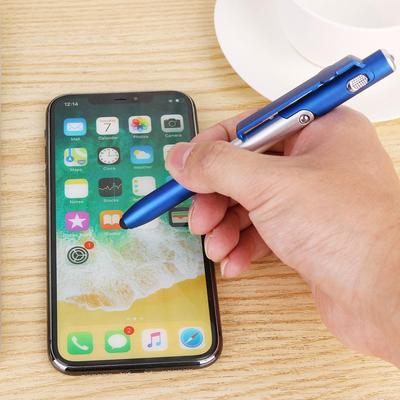 4 in 1 Mobile Phone Stand Pen Blue