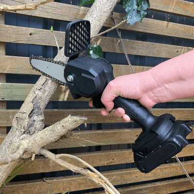 Energy Efficient Anti Slip Mini Battery Powered Chainsaw: Lightweight, Portable, And Powerful! Chainsaw Set