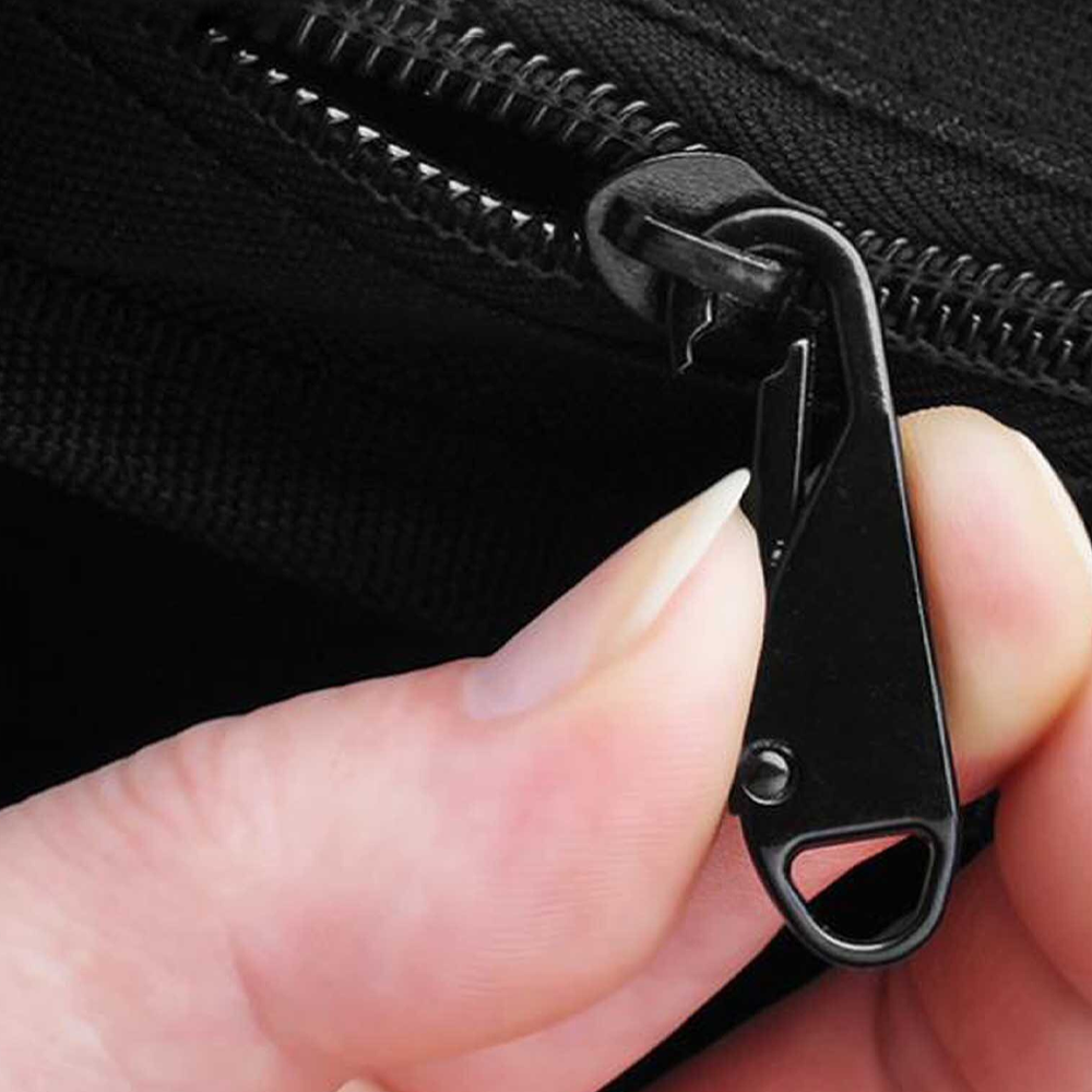 Universal High End Metal Thickened Zipper Puller Black