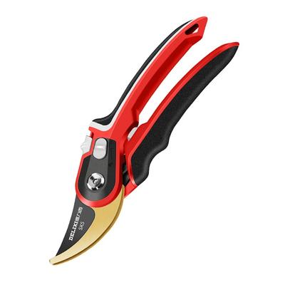 Delixi Pruning Scissors Set Labor saving Garden Tools With 35mm SK5 Steel Blade Shear Diameter | Folding Saw Included 407A