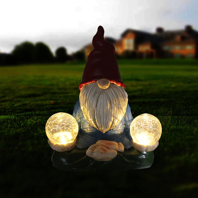 Adorable Garden Gnome Solar Lights Snaanbag