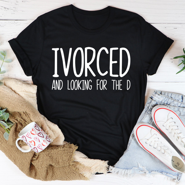 Divorced Tee Black Heather 3XL