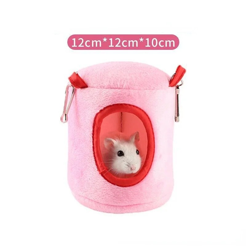 Soft Warm Bed Hammock For Small Pets | Winter Toy & Cage House 1